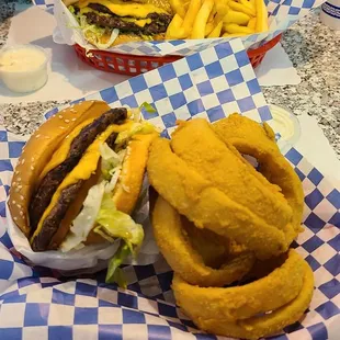 Double double cheeseburger