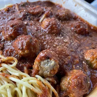 Spaghetti and Meatballs