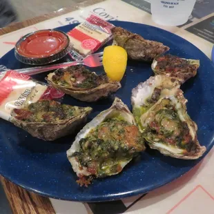 Oysters Rockefeller