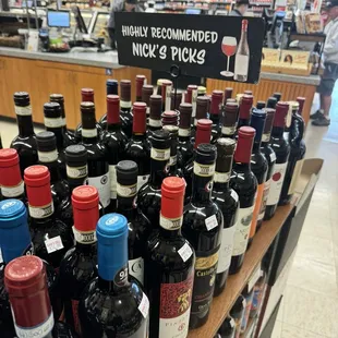 Lots of different wines!