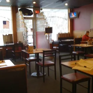 Interior facing the front door.