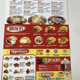 ramen and noodles, menu