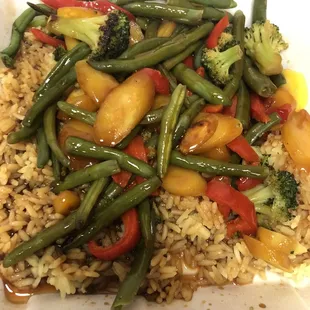 Vegetarian stir fry