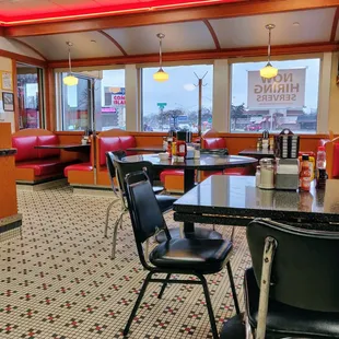 diners and dining area