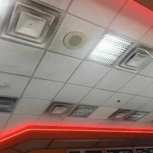 Fish and chips were decent. Especially with the extra dusting of dust that fell onto them while I was eating! Nice touch.