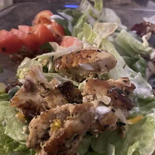 Grilled chicken salad