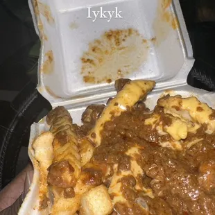 Chili Cheese Fries (Light)