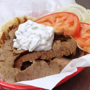 Gyros sandwich