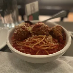 Meatballs &amp; Spaghetti