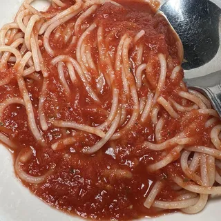 Kids Spaghetti With Tomato