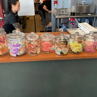 Variety of treats