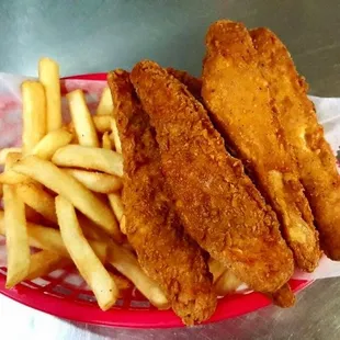 Chicken Tenders with Fries