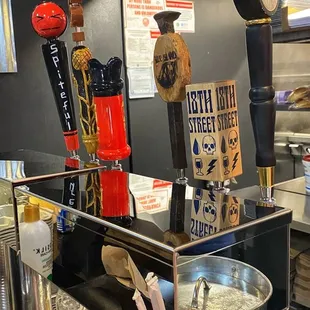 They have a very nice selection of craft beer.