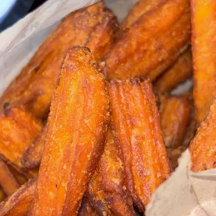 Sweet potato fries were soggy for some odd reason