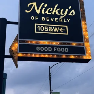Beautiful sign