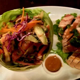 Grilled Chicken Peanut Salad