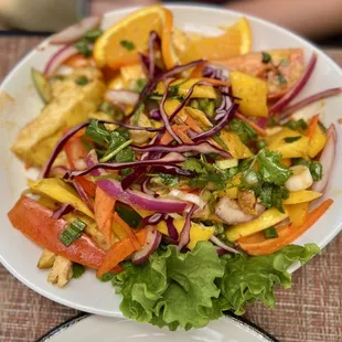 Mango Salad with chicken