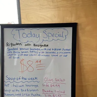 Monday Special Board