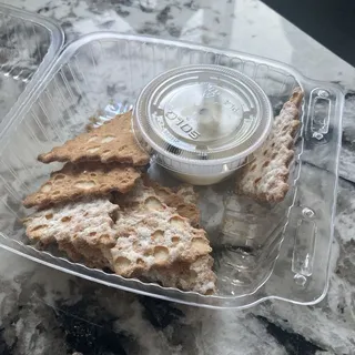 Cannoli Chips and Ricotta Cream Cheese
