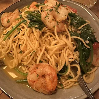 Lemon Shrimp Pasta