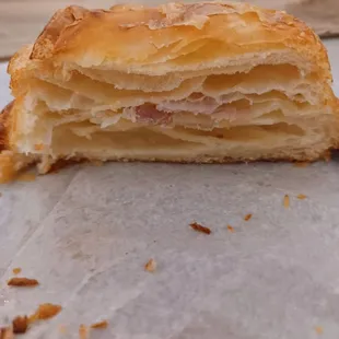 Ham and cheese croissant.  So good.