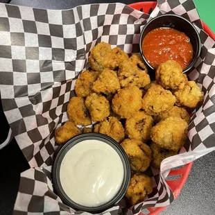 Fried Mushrooms!