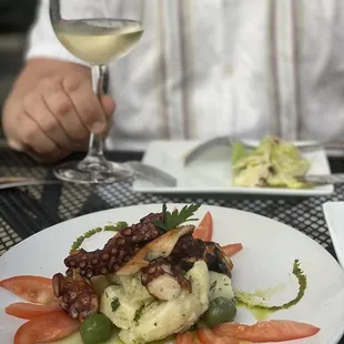 Octopus salad