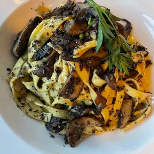 pasta with mushrooms and cheese