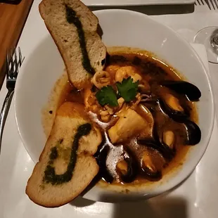 Seafood stew
