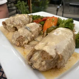 Rollatini Vegetali - eggplant goodness