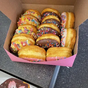 a box of doughnuts