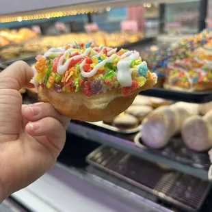 The Fruity Pebbles donut is my favorite.