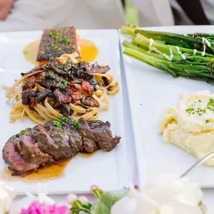 The mains and sides we chose