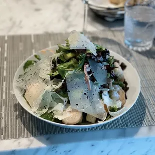 Farmers market salad, add shrimp