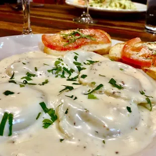 Shrimp Scampi Ravioli