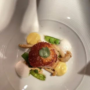 Seared Dover Scallops