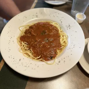 Spaghetti With Italian Sausage