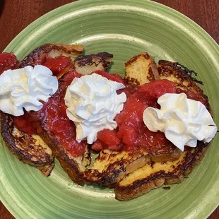French Toast with Strawberry