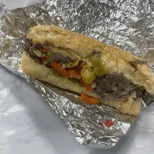 Italian Beef Sandwich