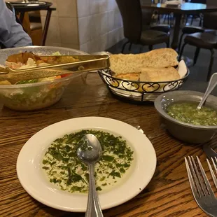 Italian Greens Hot Peppers &amp; Oil