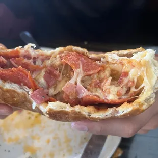 Carnivore calzone