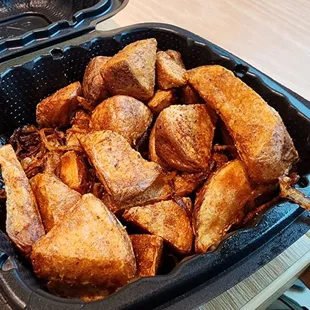 Time fries were solid