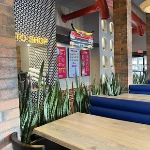 tables and booths