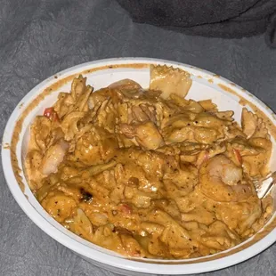Seafood pasta
