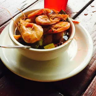 Caldo de camaron