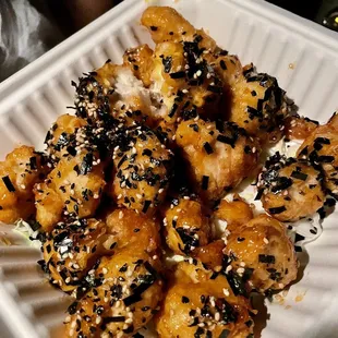 chicken wings and fried chicken, food