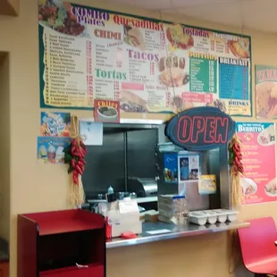 Order at the window!