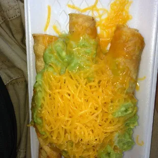 Nico&apos;s is right across the street from the library. I ordered 3 Rolled Chicken Tacos it was bomb!!! :)