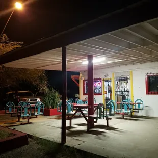 Big space outside. I love this place!