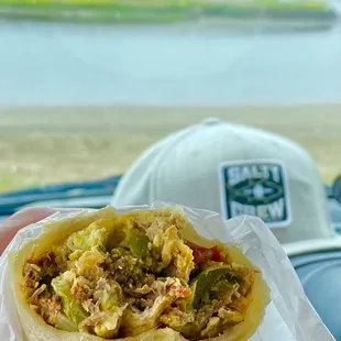 Machaca burrito